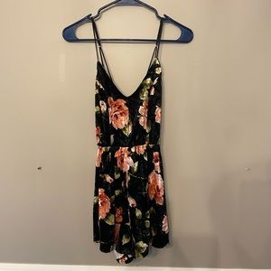 Velvet romper